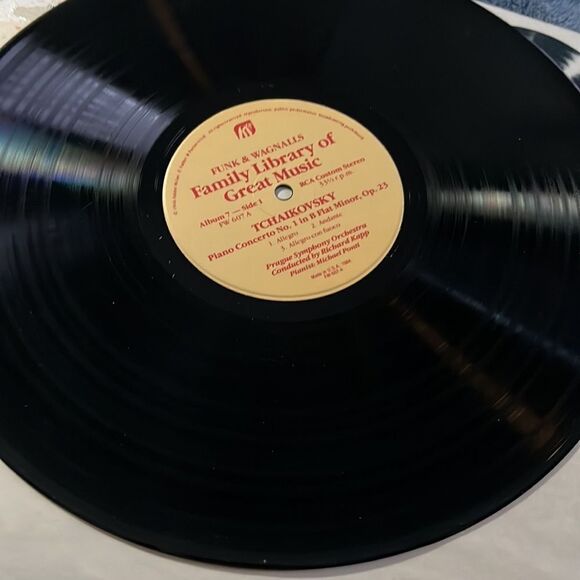Funk & Wagnalls tchaikovsky Family Library of Great Music LP Record - Picture 5 of 6